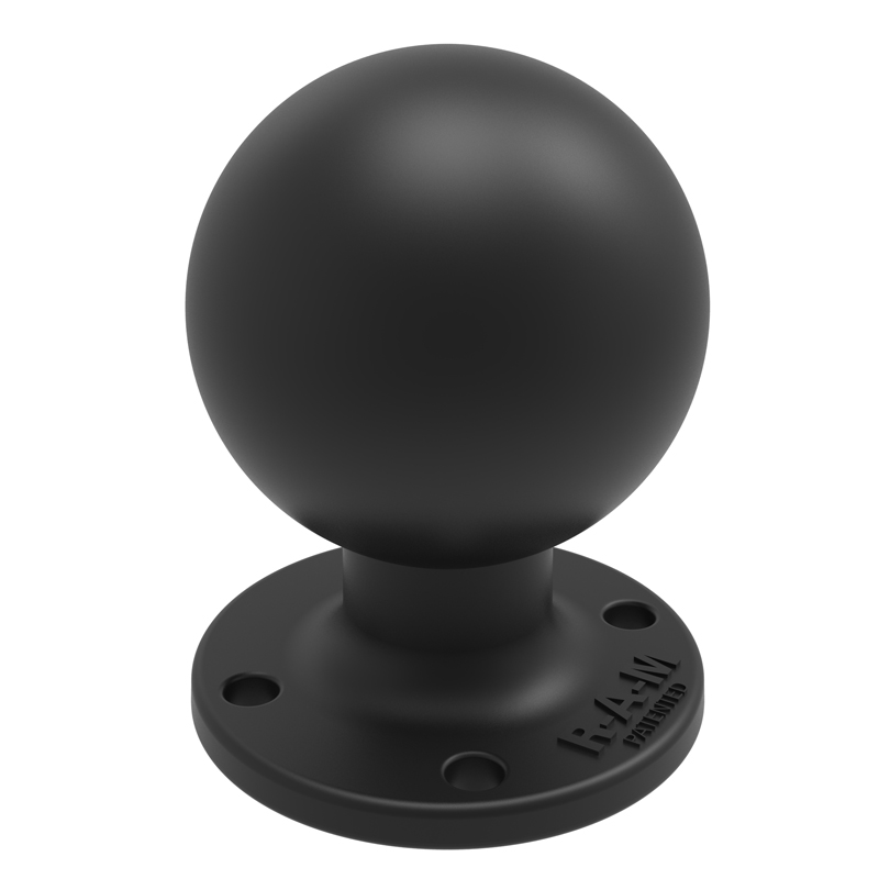RAM Round AMPS Plate with Ball - RAM-D-254U