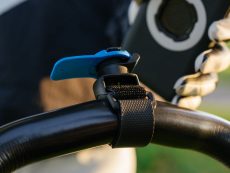 Quad Lock Quick Release Strap Mount for Baby Strollers and Golf Caddy